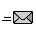 Email arriving emoji